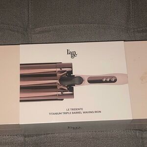 NEW! L’ANGE LE TRIDENTE TITANIUM TRIPLE BARREL WAVING IRON